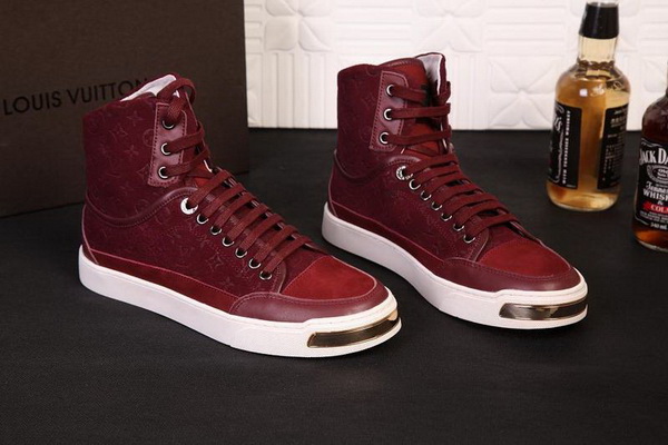 LV High-Top Fashion Men Shoes--065